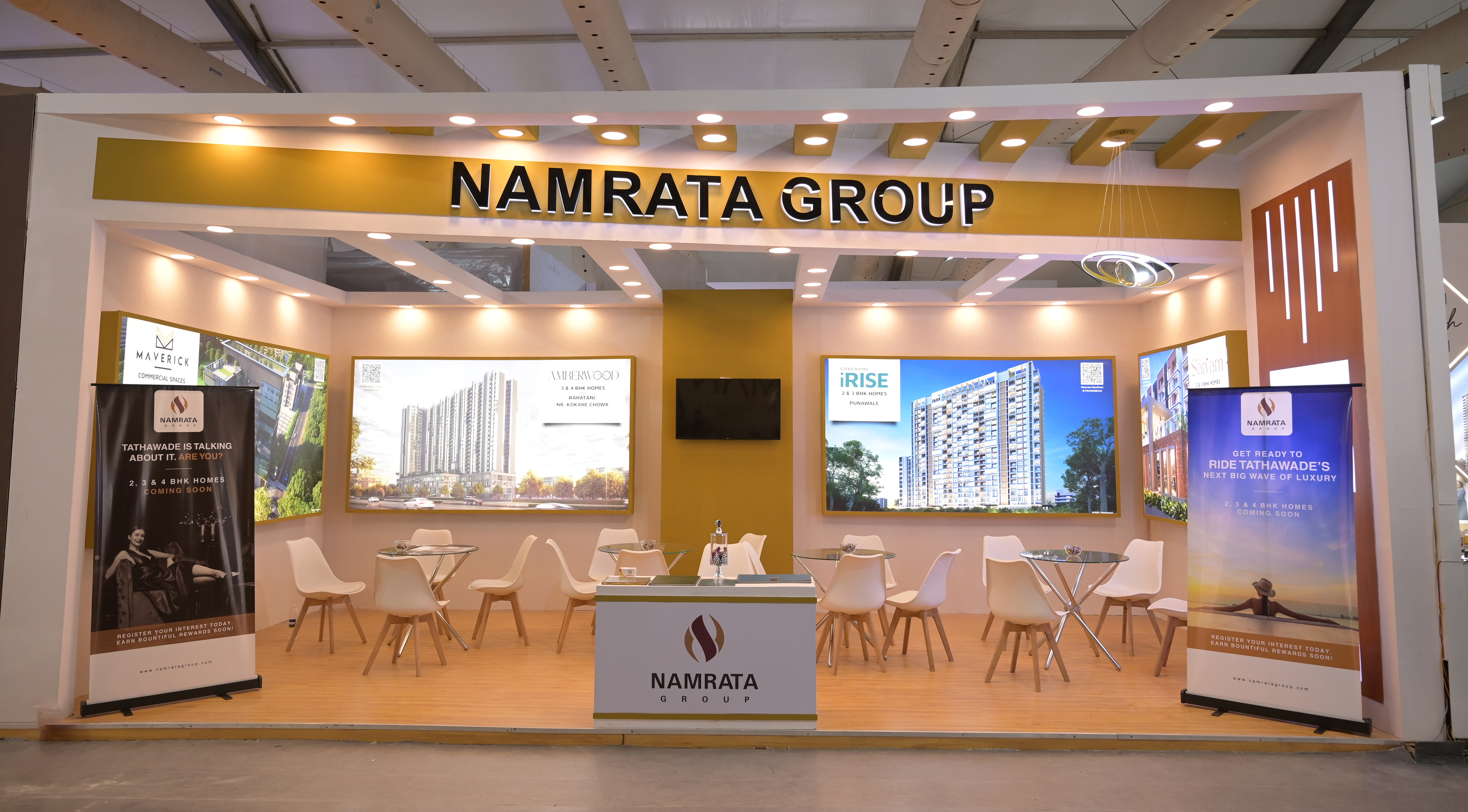 Namrata - Exhibition stall designed by Koncepts Work, photographed by IRPR Agency